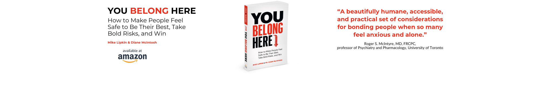 You Belong Here Book - Order Now